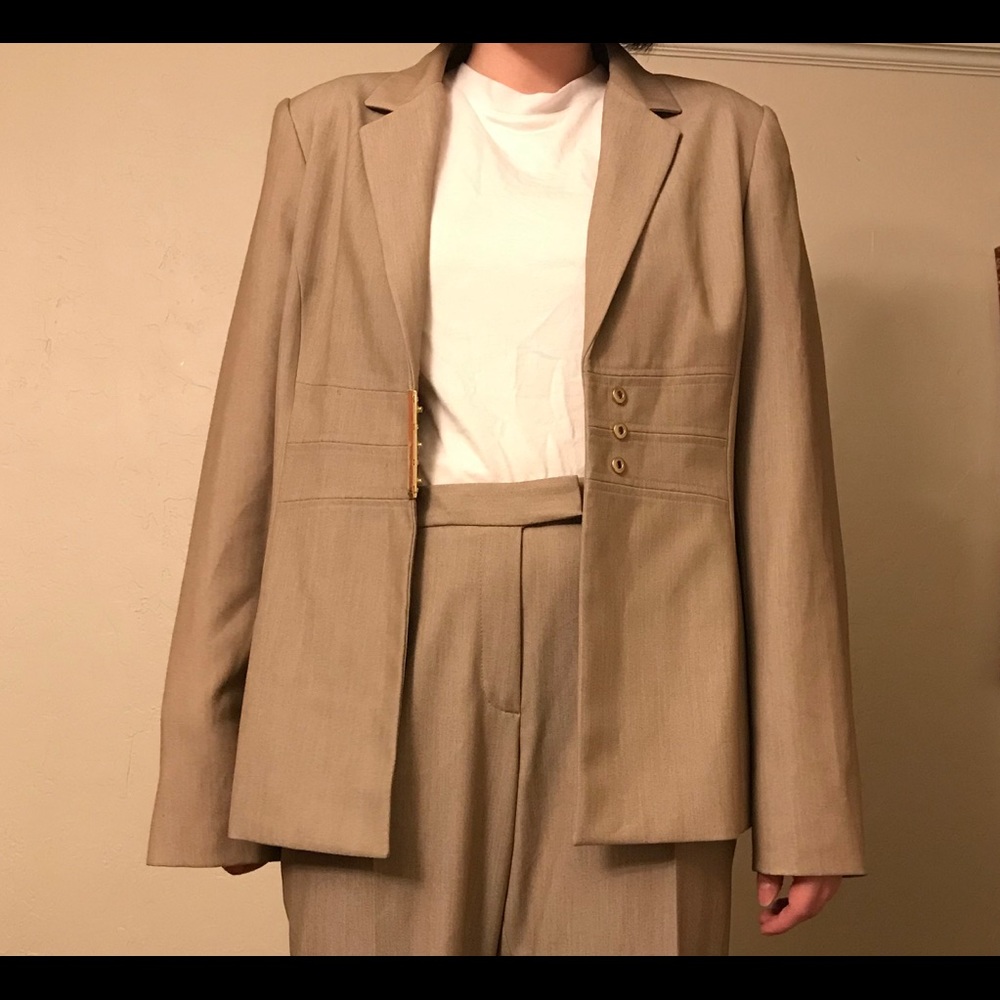 Calvin Klein Women’s Suit Blazer Pants Set Size 10